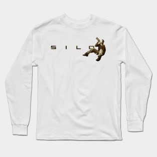 Copy of Silo Tv Series Rebecca Ferguson as Juliette Nichols fan works garphic design bay ironpalette Long Sleeve T-Shirt